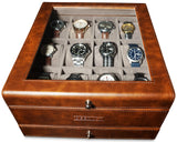 Beerust 12 Slot Watch Box